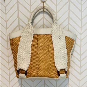 Cole Haan Taran Straw Tote